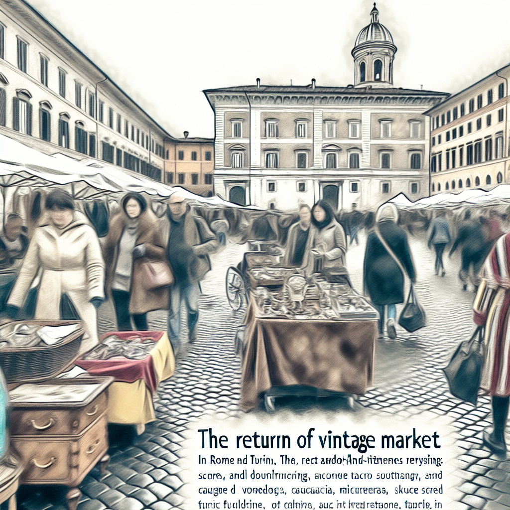 Il ritorno dei mercatini vintage: a Roma e Torino la seconda mano è di tendenza